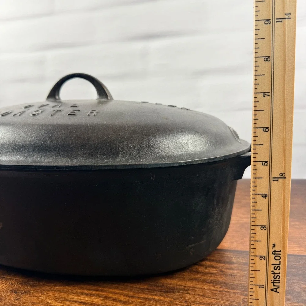 Griswold No 7 Cast Iron Oval Roaster Dutch Oven 648 Erie PA